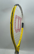 Load image into Gallery viewer, Wilson US Open 25 Junior Yellow Black White Tennis Racquet With Grip Handle