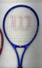 Load image into Gallery viewer, Set Of 2 Pcs Wilson Red And Blue Sports Equipment Tennis Racquet