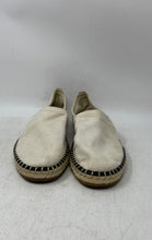 Load image into Gallery viewer, Zara Womens Beige Canvas Closed Toe Espadrille Slip-On Flats Size EUR 42