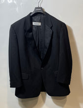 Load image into Gallery viewer, John Weitz Signature Collection Mens Black Wool One-Button Blazer Size L46