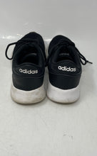 Load image into Gallery viewer, Adidas Womens Cloudfoam QT Racer DB0275 Black White Lace-Up Sneaker Shoes Size 6