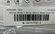 Load image into Gallery viewer, Hurley Womens Chloe 1676560 White Round Toe Low Top Slip-On Shoes Size 7M