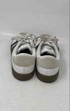 Load image into Gallery viewer, Adidas Womens VL Court 3.0 White Brown Leather Lace-Up Sneaker Shoes Size 7.5