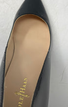 Load image into Gallery viewer, Cole Haan Womens Black Patent Leather Pointed Toe Slip-On Pump Heels Size 7B