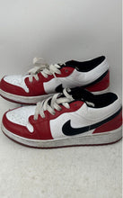 Load image into Gallery viewer, Nike Womens Air Jordan 1 Low 553558-611 Red White Sneaker Shoes Size 6.5