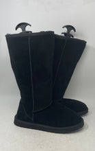 Load image into Gallery viewer, Gypsy Soule Womens Black Suede Round Toe Mid-Calf Pull-On Snow Boots Size 10