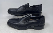 Load image into Gallery viewer, Croft & Barrow Mens Black Leather Slip-On Round Toe Loafer Shoes Size 9M