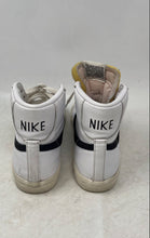 Load image into Gallery viewer, Nike Womens Blazer Mid 77 CZ1055-100 White Black Lace-Up Sneakers Shoes Size 6