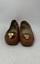 Load image into Gallery viewer, Michael Kors Womens Hamilton Brown Leather Slip-On Flat Moccasin Shoes Size 7M
