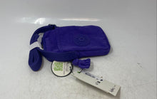Load image into Gallery viewer, Kipling Womens Purple Zipper Adjustable Strap Mini Crossbody Bag w/ Tags