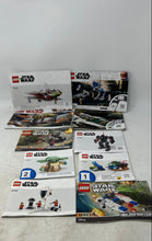 Load image into Gallery viewer, Lot Of 10 Pieces Lego Star Wars Multicolor Building Toy Instruction Manual Books