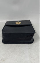 Load image into Gallery viewer, Unbranded Womens Black Lizard Embossed Faux Leather Chain Strap Crossbody Bag