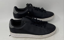 Load image into Gallery viewer, Adidas Mens Advantage GZ5301 Black Leather Lace-Up Sneaker Shoes Size 10