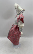 Load image into Gallery viewer, Collector's Choice Genuine Fine Bisque Porcelain Jester Harlequin Doll Wih COA