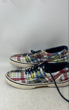 Load image into Gallery viewer, Sperry Top-Sider Mens Halyard Multicolor Plaid Lace-Up Sneakers Shoes Size 11M