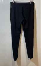 Load image into Gallery viewer, Authentic Armani Jeans Womens Black Flat Front Straight-Leg Trouser Pants Size S