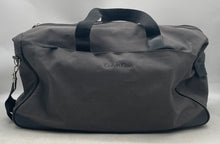 Load image into Gallery viewer, Calvin Klein Mens ST25 Gray Top Zip Lightweight Double Handles Sport Duffle Bag
