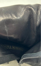 Load image into Gallery viewer, Regina Romero Womens Black Leather Block Heel Side Zip Knee High Boots Size 8.5