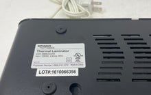 Load image into Gallery viewer, Amazon Basics White Thermal Laminator Machine For Photos Cards Not Tested