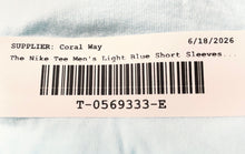 Load image into Gallery viewer, Nike Mens Light Blue Sportswear Club Short Sleeve Crew Neck T-Shirt Size XXL