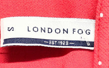 Load image into Gallery viewer, London Fog Womens Red Polka Dot Collared Short Sleeve Polo Shirt Size S