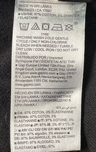 Load image into Gallery viewer, Banana Republic Womens Black Flat Front Pockets Barrel Leg Chino Pants Size 6L