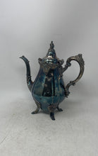 Load image into Gallery viewer, Vintage Grande Baroque By Wallace Silver-Tone Engraved Scroll Handle Tea Pot