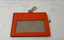 Load image into Gallery viewer, Michael Kors Womens Orange Jet Set Travel East West ID Card Case Wallet