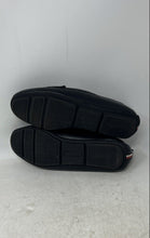 Load image into Gallery viewer, Tommy Hilfiger Mens Black Leather Slip-On Round Toe Loafer Shoes Size 8.5M