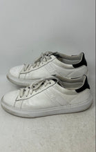 Load image into Gallery viewer, Hogan Mens H-Stripes White Black Lace-Up Low Top Sneaker Shoes Size 7.5M