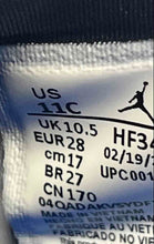 Load image into Gallery viewer, Nike Boys Air Jordan 23/7.2 EasyOn HF3415-004 Black Blue Sneakers Shoes Size 11C