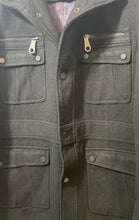 Load image into Gallery viewer, I.N.C International Concepts Mens Black Long Sleeve Utility Jacket Size XXL