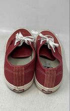Load image into Gallery viewer, Vans Mens OG Authentic LX 500714 Red White Lace-Up Sneaker Shoes Size 11.5