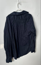 Load image into Gallery viewer, H&M Mens Blue Cotton Slim Fit Long Sleeve Collared Button-Up Shirt Size XL