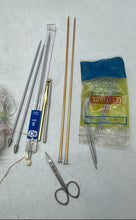 Load image into Gallery viewer, Lot Of Assorted Various Knitting Set With Accessories And Bag
