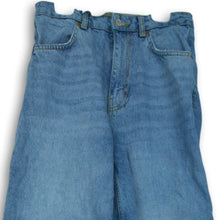 Load image into Gallery viewer, Zara Womens Blue 100% Cotton Medium Wash Straight Leg Jeans Pants Size 4