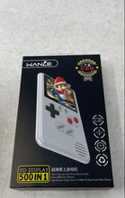 Load image into Gallery viewer, Wanle Model D-10-9 White 500-In-1 Portable Handheld Game Play Console Not Tested
