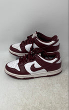 Load image into Gallery viewer, Nike Unisex Kids Dunk Low FB9109-115 White & Red Leather Sneaker Shoes Size 5.5Y