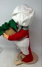 Load image into Gallery viewer, Annalee Chef Santa Holding Loaf Of Bread Collectible Christmas Figurine w/ Tags
