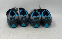 Load image into Gallery viewer, Lot Of 2 Pair Flywheel Womens Fly Fierce Black Gray Blue Cycling Shoes 36 W/Tag