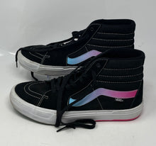 Load image into Gallery viewer, Vans Mens Off The Wall Sk8-Hi BMX Black Pink Sky Blue Sneaker Shoes Size 10.5