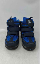 Load image into Gallery viewer, Vitike Kids Blue Black Double Hook-And-Loop Straps Hiking Boots Size 25