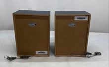 Load image into Gallery viewer, Set Of 2 Sony SS-RG440 Silver Black 3-Way Wired Bookshelf Speakers Not Tested