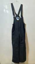 Load image into Gallery viewer, World Famous Skiing Womens Black Adjustable Straps Snow Bib Pants Size 12