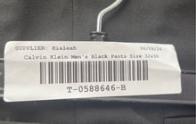 Load image into Gallery viewer, Calvin Klein Mens Black Flat Front Infinite Slim Fit Dress Pants Size 32x30