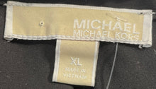 Load image into Gallery viewer, Michael Kors Womens Black Long Sleeve Pockets 1/2 Zip Blouse Top Size XL