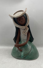 Load image into Gallery viewer, Home Decorative Multicolor Handmade Ceramic Collectible Woman Figurine