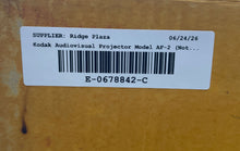 Load image into Gallery viewer, Kodak Ektagraphic Model AF-2 Gray Audiovisual Slide Projector Not Tested