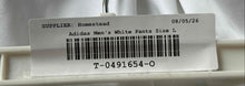 Load image into Gallery viewer, Adidas Mens White Flat Front Pockets Baseball Pants Size Large With Tag