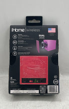 Load image into Gallery viewer, iHome Go+Plus Cube Pink Wireless Bluetooth Rechargeable Speaker With Box